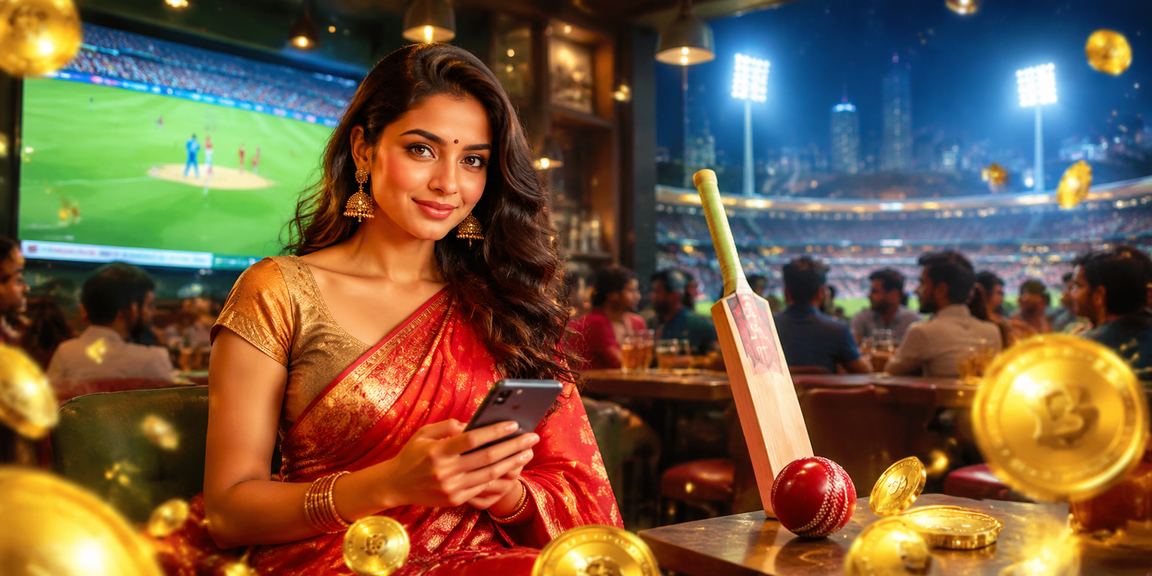 Excited cricket fans watching IPL live on smartphones outdoors